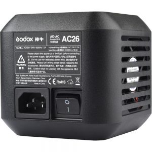 Bộ chuyển đổi nguồn AC26 thiết kế đặc biệt dành cho Godox AD600 Pro