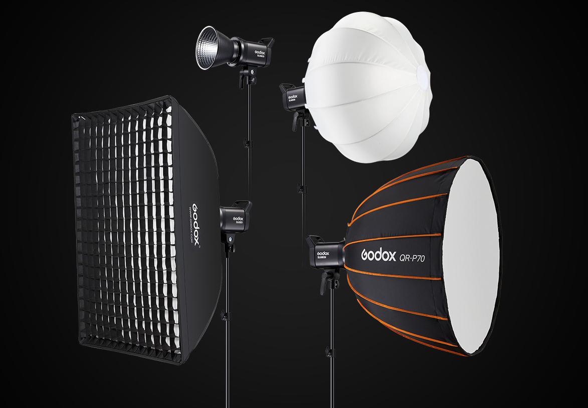 Godox SL60IIBI Bi-Color LED Video Light trang bị ngàm Bowens